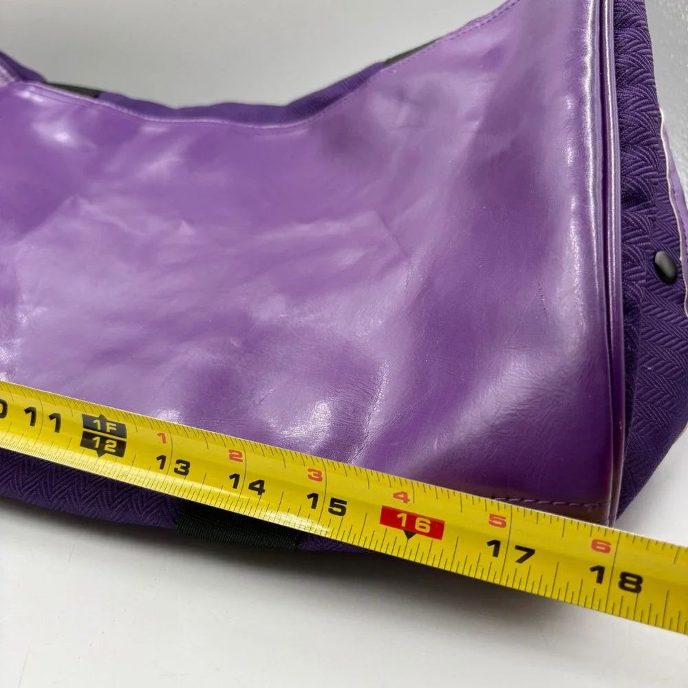 Converse Duffel Bag Unisex Purple Good Herringbone Chuck Taylor 410350